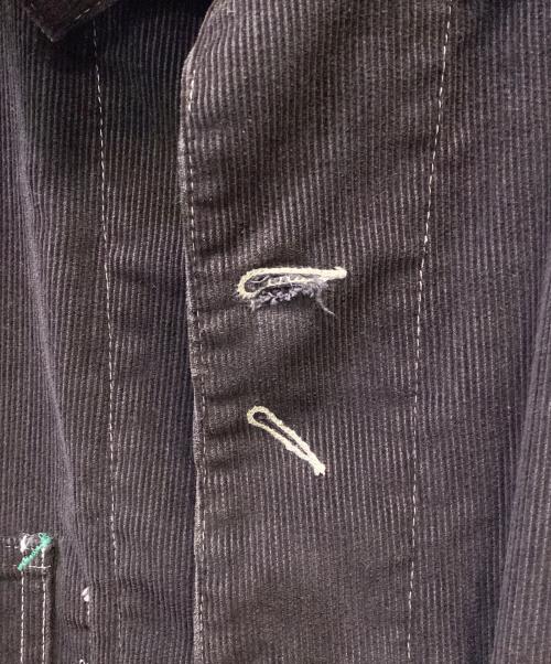 POST O'ALLS（ポストオーバーオールズ）POST O'ALLS (ポストオーバーオールズ) カバーオール ダークブラウン サイズ:Mの古着・服飾アイテム