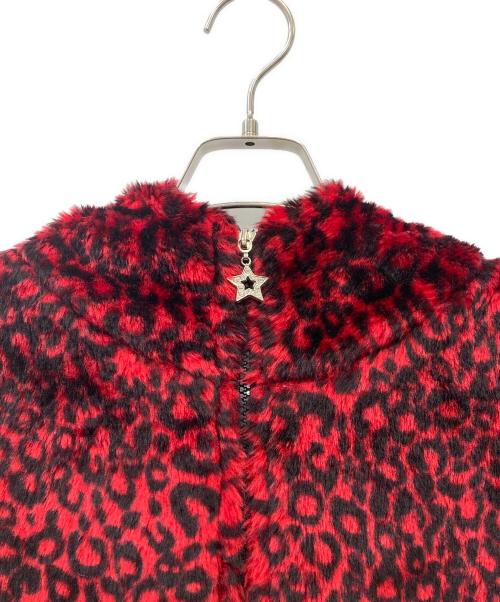 JSG（ジエーエスジ－）JSG (ジエーエスジ－) ジップパーカー レッド サイズ:Sの古着・服飾アイテム