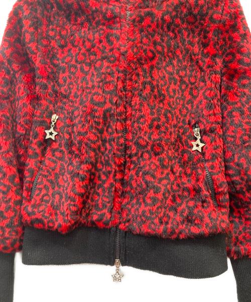 JSG（ジエーエスジ－）JSG (ジエーエスジ－) ジップパーカー レッド サイズ:Sの古着・服飾アイテム