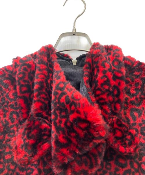 JSG（ジエーエスジ－）JSG (ジエーエスジ－) ジップパーカー レッド サイズ:Sの古着・服飾アイテム