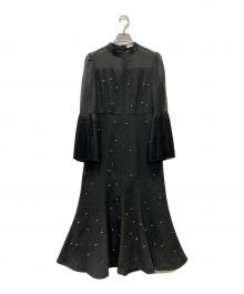 LeJa（レジャ）の古着「長袖ワンピース」｜ブラック