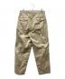 Graphpaper (グラフペーパー) Suvin Chino Tuck Tapered Pants ベージュ サイズ:1：6000円