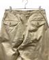 中古・古着 Graphpaper (グラフペーパー) Suvin Chino Tuck Tapered Pants ベージュ サイズ:1：6000円