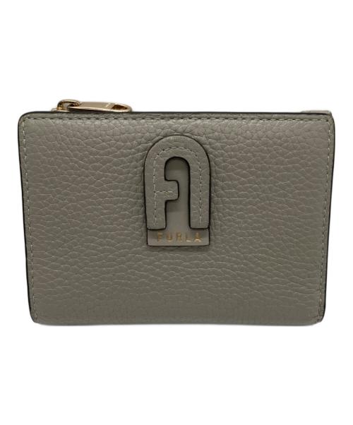 FURLA（フルラ）FURLA (フルラ) 2つ折り財布 グレーの古着・服飾アイテム