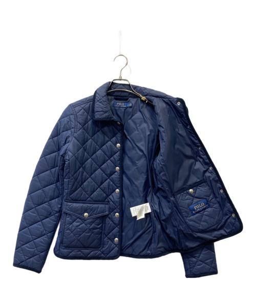 POLO RALPH LAUREN（ポロ・ラルフローレン）POLO RALPH LAUREN (ポロ・ラルフローレン) キルティングジャケット ネイビー サイズ:SPの古着・服飾アイテム