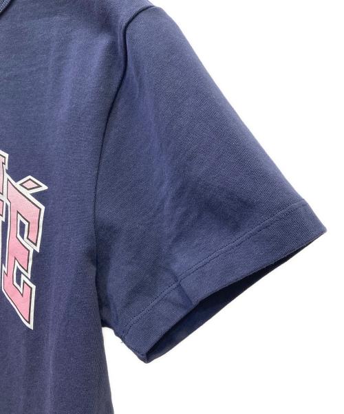 maison kitsune（メゾンキツネ）maison kitsune (メゾンキツネ) 半袖カットソー ネイビー サイズ:Ｓの古着・服飾アイテム