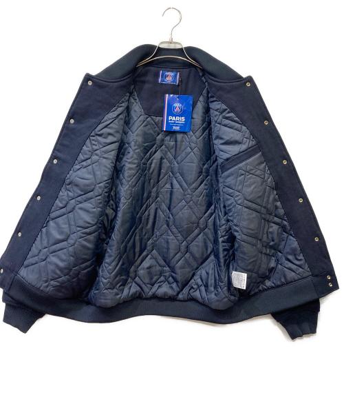 Paris Saint-Germain（パリサンジェルマン）Paris Saint-Germain (パリサンジェルマン) メルトンジャケット ネイビー サイズ:XL 未使用品の古着・服飾アイテム
