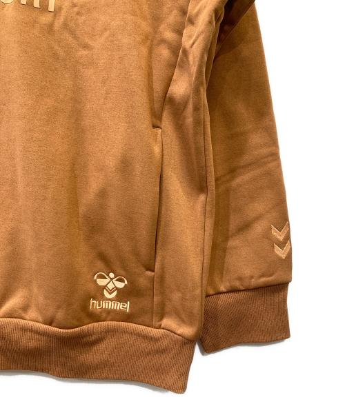 hummel（ヒュンメル）hummel (ヒュンメル) ハーフジップスウェット ブラウン サイズ:O 未使用品の古着・服飾アイテム