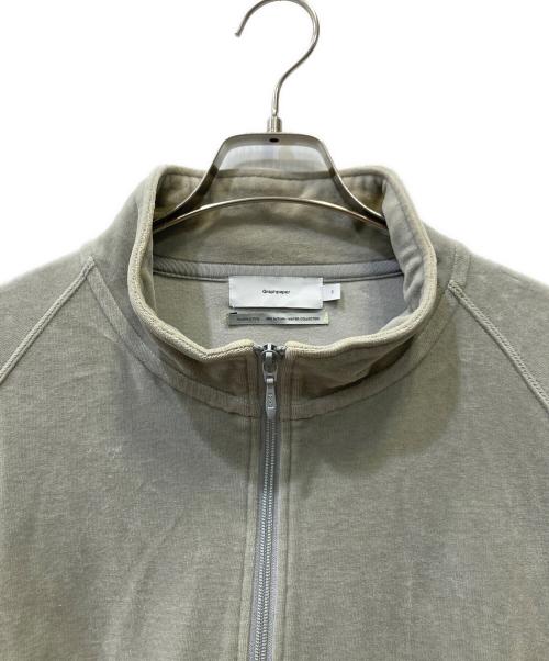 Graphpaper（グラフペーパー）Graphpaper (グラフペーパー) Compact Velour Track Jaket ライトグレー サイズ:２の古着・服飾アイテム