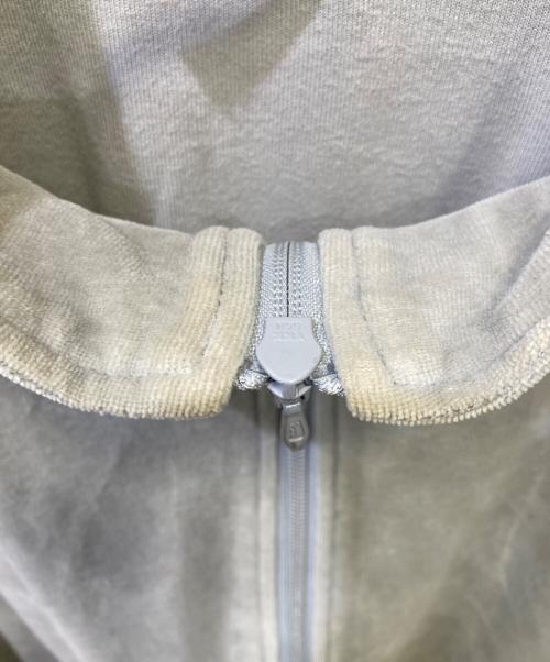 Graphpaper（グラフペーパー）Graphpaper (グラフペーパー) Compact Velour Track Jaket ライトグレー サイズ:２の古着・服飾アイテム