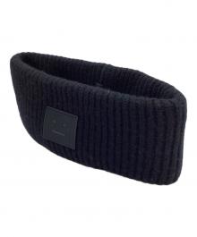 Acne studios（アクネ ストゥディオズ）の古着「Ribbed headband」｜ブラック