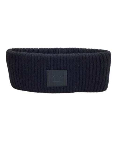 Acne studios（アクネ ストゥディオズ）Acne studios (アクネ ストゥディオズ) Ribbed headband ブラック サイズ:SIZE　1の古着・服飾アイテム