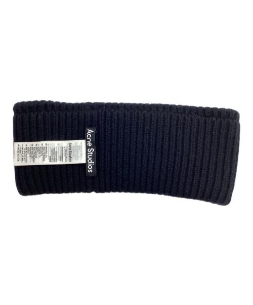Acne studios（アクネ ストゥディオズ）Acne studios (アクネ ストゥディオズ) Ribbed headband ブラック サイズ:SIZE　1の古着・服飾アイテム