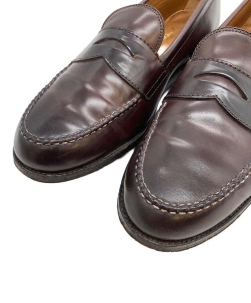 Alden（オールデン）Alden (オールデン) コードバンペニーローファー 986 ブラウン サイズ:８ 1/２の古着・服飾アイテム