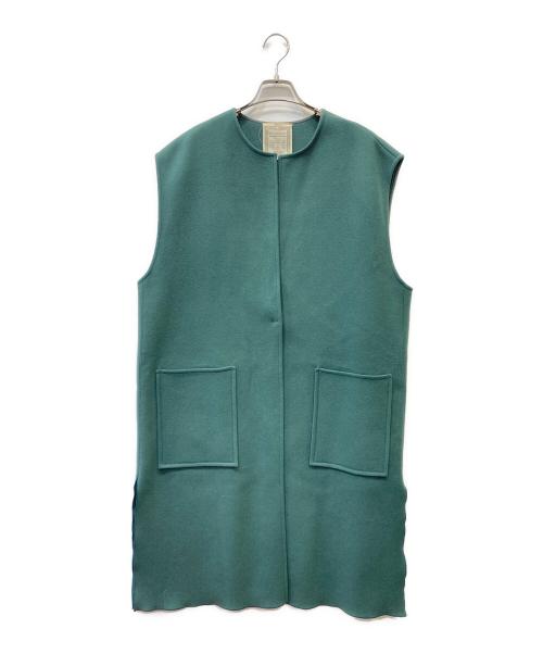 BEARDSLEY（ビアズリー）BEARDSLEY (ビアズリー) コート グリーン サイズ:Fの古着・服飾アイテム