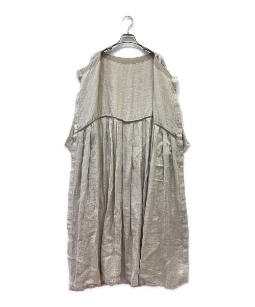 TUTIE.（ツチエ）TUTIE. (ツチエ) 長袖ワンピース ベージュ サイズ:FREEの古着・服飾アイテム