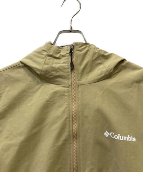 Columbia（コロンビア）Columbia (コロンビア) ヴィザボナパスジャケット ベージュ×グリーン サイズ:XLの古着・服飾アイテム