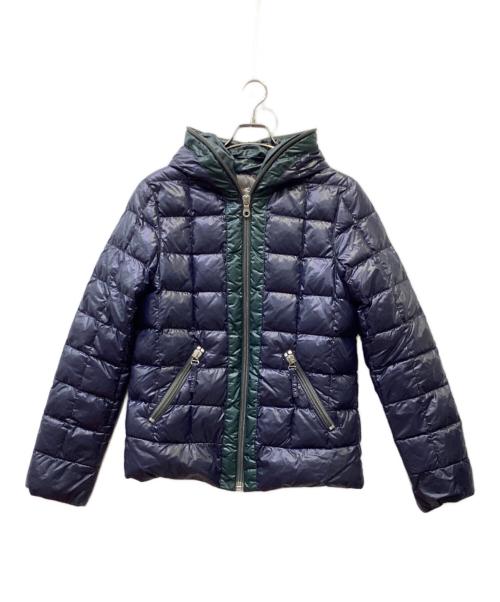 DUVETICA（デュベティカ）DUVETICA (デュベティカ) ダウンジャケット ネイビー×グリーン サイズ:50の古着・服飾アイテム