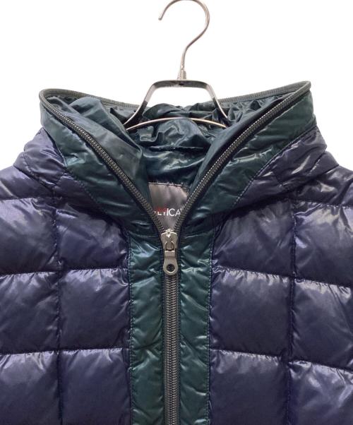 DUVETICA（デュベティカ）DUVETICA (デュベティカ) ダウンジャケット ネイビー×グリーン サイズ:50の古着・服飾アイテム