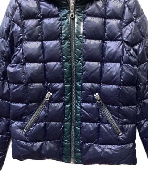 DUVETICA（デュベティカ）DUVETICA (デュベティカ) ダウンジャケット ネイビー×グリーン サイズ:50の古着・服飾アイテム