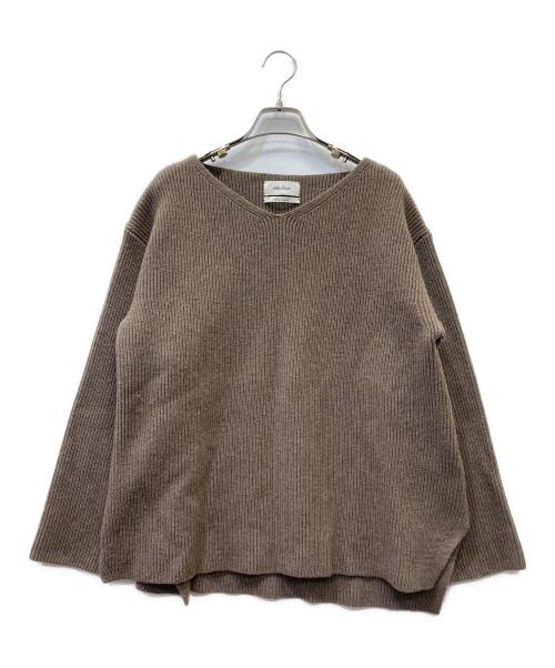 Mila Owen（ミラオーウェン）Mila Owen (ミラオーウェン) 厚手ニット ブラウン サイズ:Fの古着・服飾アイテム