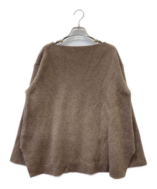 Mila Owen（ミラオーウェン）Mila Owen (ミラオーウェン) 厚手ニット ブラウン サイズ:Fの古着・服飾アイテム