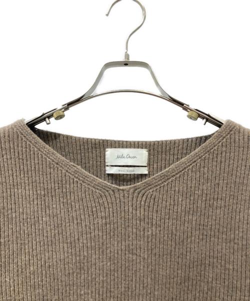 Mila Owen（ミラオーウェン）Mila Owen (ミラオーウェン) 厚手ニット ブラウン サイズ:Fの古着・服飾アイテム