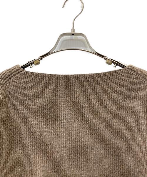 Mila Owen（ミラオーウェン）Mila Owen (ミラオーウェン) 厚手ニット ブラウン サイズ:Fの古着・服飾アイテム