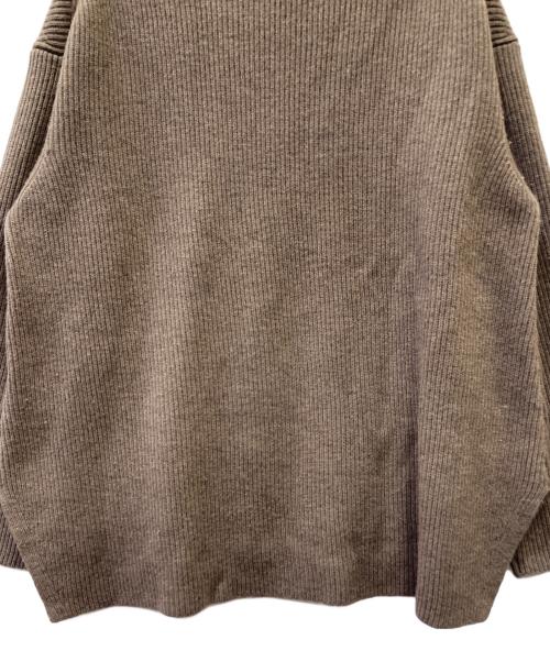 Mila Owen（ミラオーウェン）Mila Owen (ミラオーウェン) 厚手ニット ブラウン サイズ:Fの古着・服飾アイテム