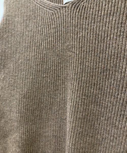 Mila Owen（ミラオーウェン）Mila Owen (ミラオーウェン) 厚手ニット ブラウン サイズ:Fの古着・服飾アイテム