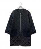 Mila Owenミラオーウェン）の古着「キルティングコート」｜ブラック