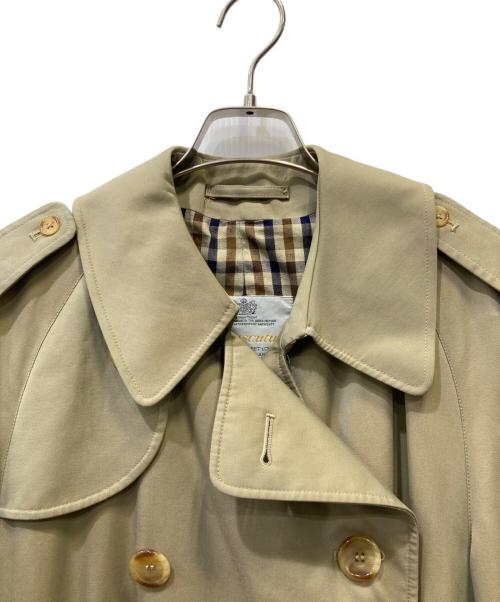 Aquascutum（アクアスキュータム）Aquascutum (アクアスキュータム) トレンチコート グレージュ サイズ:Freeの古着・服飾アイテム