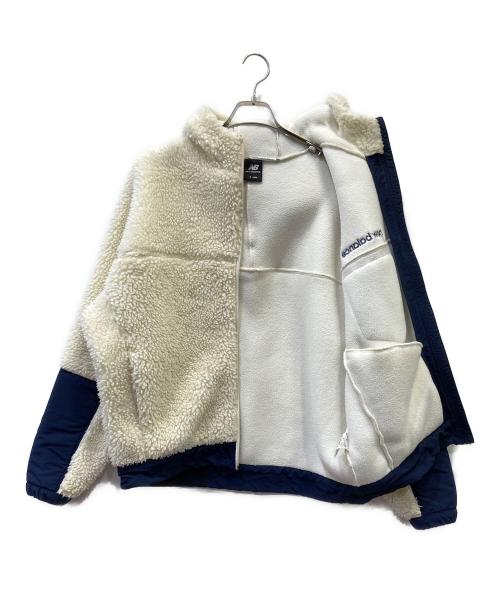 NEW BALANCE（ニューバランス）NEW BALANCE (ニューバランス) ボアジャケット ベージュ サイズ:SIZE Sの古着・服飾アイテム