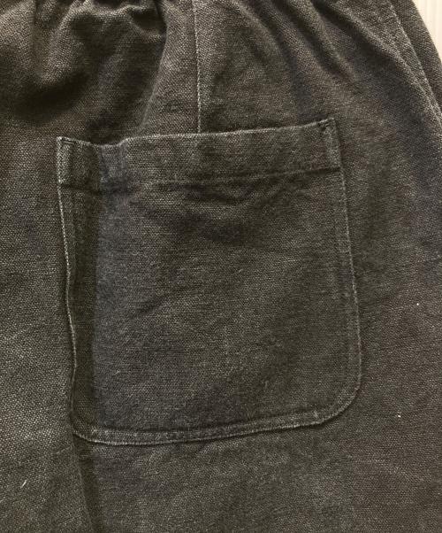 MITTAN（ミッタン）MITTAN (ミッタン) リネンパンツ ブラック サイズ:1の古着・服飾アイテム