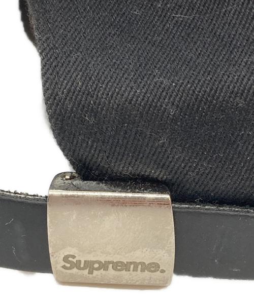 SUPREME（シュプリーム）SUPREME (シュプリーム) キャップ ブラックの古着・服飾アイテム