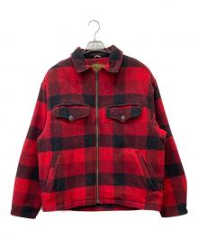 WOOLRICH（ウールリッチ）の古着「ジップジャケット」｜レッド×ブラック