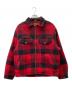 WOOLRICH（ウールリッチ）の古着「ジップジャケット」｜レッド×ブラック