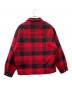 WOOLRICH (ウールリッチ) ジップジャケット レッド×ブラック サイズ:Ｍ：8000円