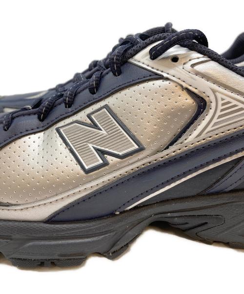 NEW BALANCE（ニューバランス）NEW BALANCE (ニューバランス) スニーカー ネイビー×シルバー サイズ:26.5cmの古着・服飾アイテム