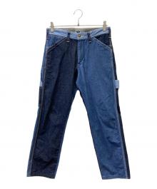 LEE×CHUMS（リー×チャムス）の古着「ペインターパンツ」｜ブルー