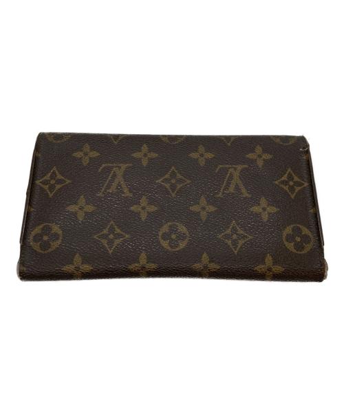 LOUIS VUITTON（ルイ ヴィトン）LOUIS VUITTON (ルイ ヴィトン) 3つ折り財布 ブラウンの古着・服飾アイテム