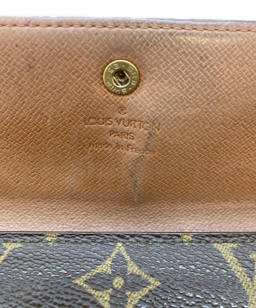 LOUIS VUITTON（ルイ ヴィトン）LOUIS VUITTON (ルイ ヴィトン) 3つ折り財布 ブラウンの古着・服飾アイテム