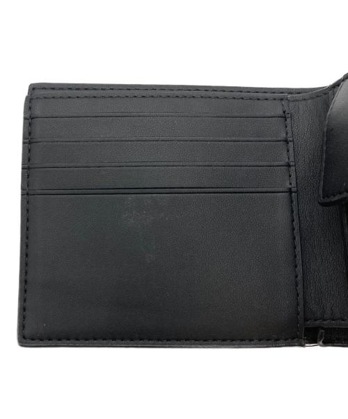 COACH（コーチ）COACH (コーチ) 2つ折り財布 ブラック×グレーの古着・服飾アイテム
