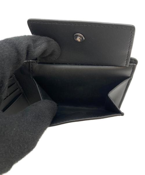 COACH（コーチ）COACH (コーチ) 2つ折り財布 ブラック×グレーの古着・服飾アイテム