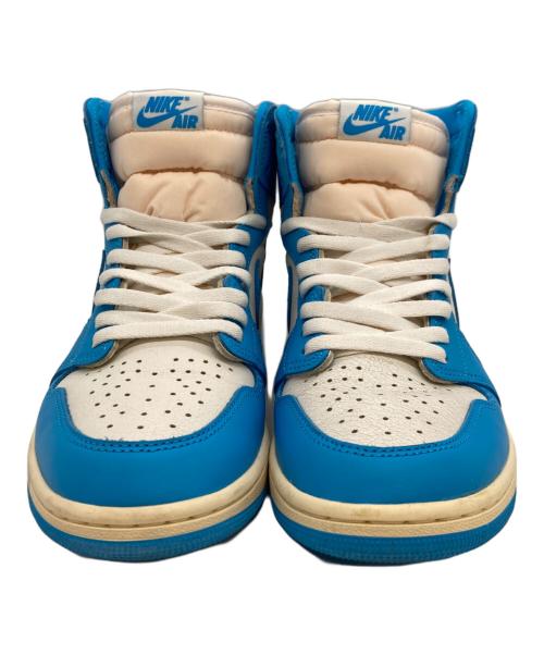 NIKE（ナイキ）NIKE (ナイキ) ハイカットスニーカー ホワイト×ブルー サイズ:28cmの古着・服飾アイテム