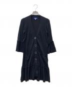 BURBERRY BLUE LABELバーバリー ブルー レーベル）の古着「薄手カーディガン」｜ブラック