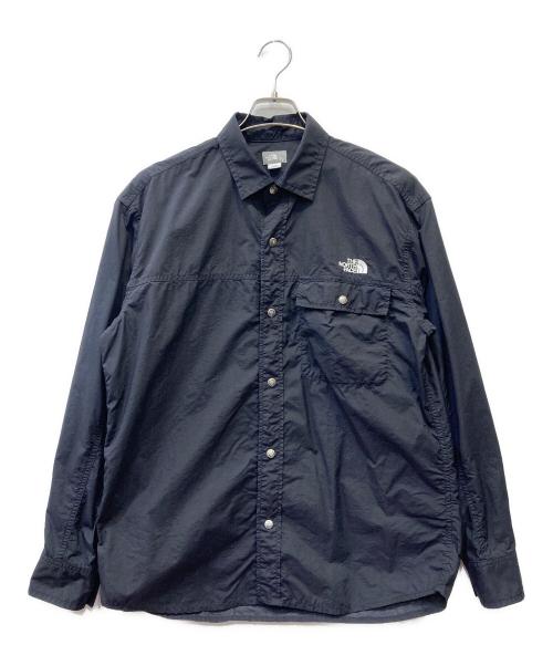 THE NORTH FACE（ザ ノース フェイス）THE NORTH FACE (ザ ノース フェイス) 長袖シャツ ブラック サイズ:Lの古着・服飾アイテム