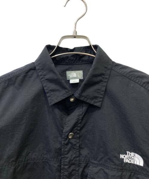 THE NORTH FACE（ザ ノース フェイス）THE NORTH FACE (ザ ノース フェイス) 長袖シャツ ブラック サイズ:Lの古着・服飾アイテム