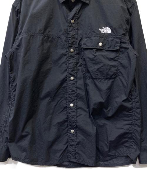 THE NORTH FACE（ザ ノース フェイス）THE NORTH FACE (ザ ノース フェイス) 長袖シャツ ブラック サイズ:Lの古着・服飾アイテム