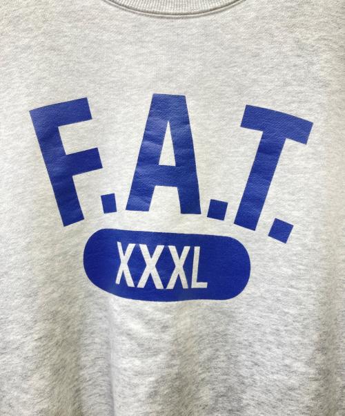 FAT（エフエーティー）FAT (エフエーティー) スウェット アイボリー サイズ:FATの古着・服飾アイテム